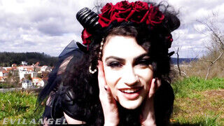 EvilAngel - Lydia Black a céda goth csajszika