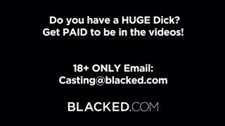 Blacked - Anissa Kate kettő fekte farkat kap