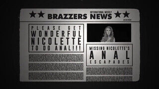 Brazzers - Nicolette Shea hátsó lyukba kurelva