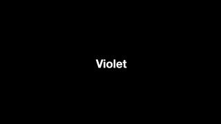 TUSHYRAW - Violet a szőrös cunis zsenge szuka
