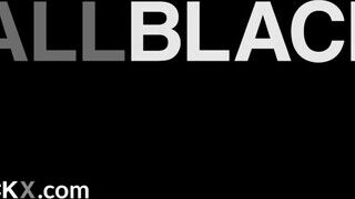 AllBlackX - Cecilia Lion a szenvedélyes szőrös vaginás tinédzser