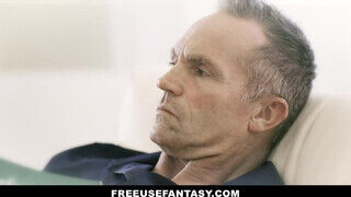 FreeUse Fantasy - Gabbie Carter és a perverz nevelő fater