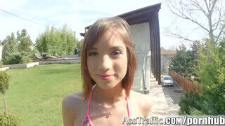 Tina Hot gondosan benyeli - Ass Traffic