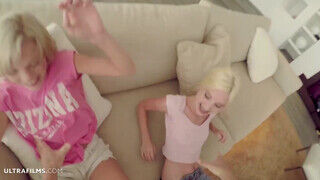 ULTRAFILMS - Baby Dream és Piper Perri édeshármasban szexelnek