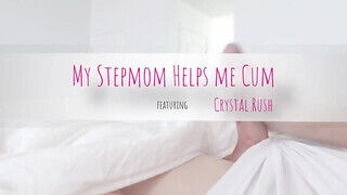 Mom Lover - Crystal Rush felizgul ha hímvesszőt lát