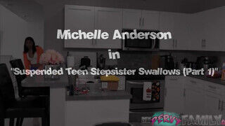 My Pervy Family - Michelle Anderson rábukik a hatalmas faszra