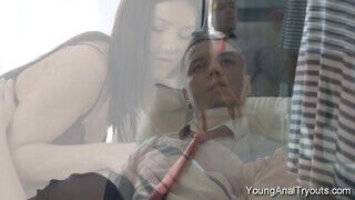 Young anal Tryouts - egy pasi és három lány !!!