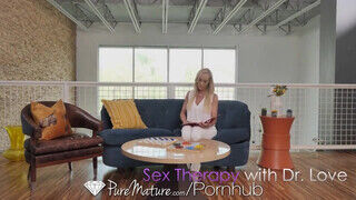 PUREMATURE - Brandi Love a óriási tőgyes világos szőke milf