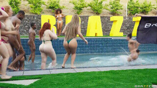 BRAZZERS - Luna Star zsenge manussal reszel