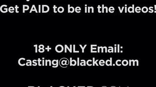 BLACKED - Barna lány és a csaja édeshármasban reszel