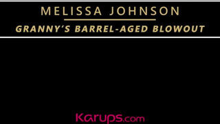Melissa Johnson a óriási kannás érett nő