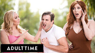 ADULT TIME - Lauren Phillips és Kit Mercer megosztják a falloszt