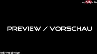 Világos Szőke zsenge csajszi sztrapkóban pattan a faszra kint a castingon