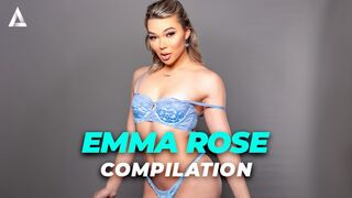 Emma Rose forró travi leszbi kalandjai – kettős dugás, édeshármas baszás és vad popó örömök
