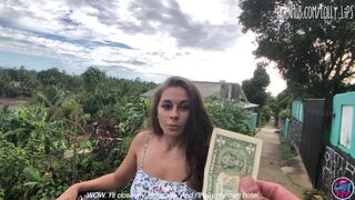 Forró dél amerikai nőci egy dollárért kap baszást