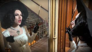 Lady dimitrescu vad orálozása és kufircolása - resident evil village cosplay halloween 2023