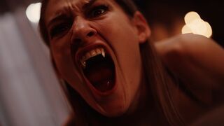 Sötét Vágyak Kastélya - Vampired Csábításában Egy Szexy Világos Szőke Úrnő és Egy Szemérmes Gádzsi Tiffany Tatummal és Leana Lovings-szal